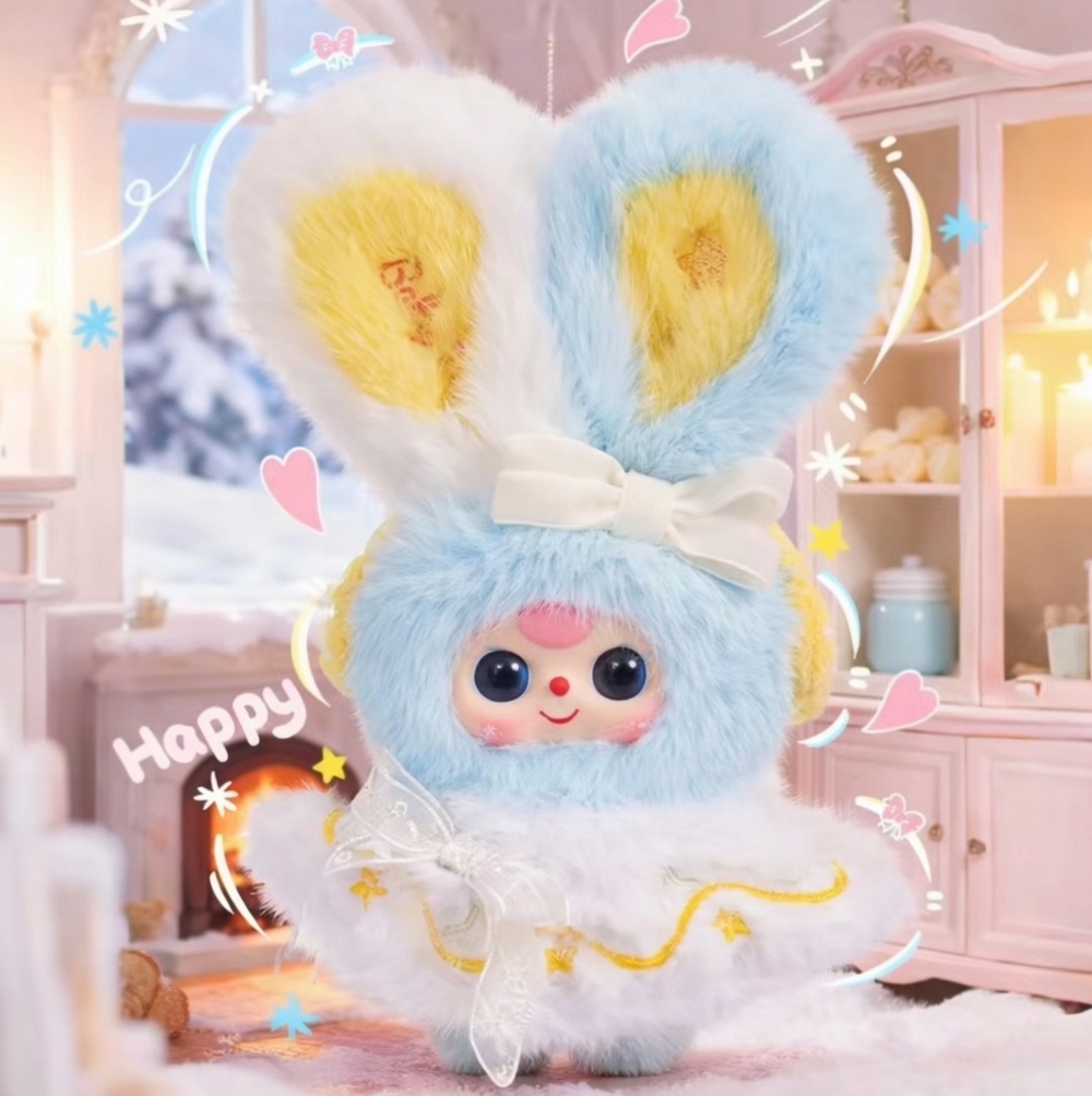 Baby Three Winter Series Plush NEW - Lily Snowbell